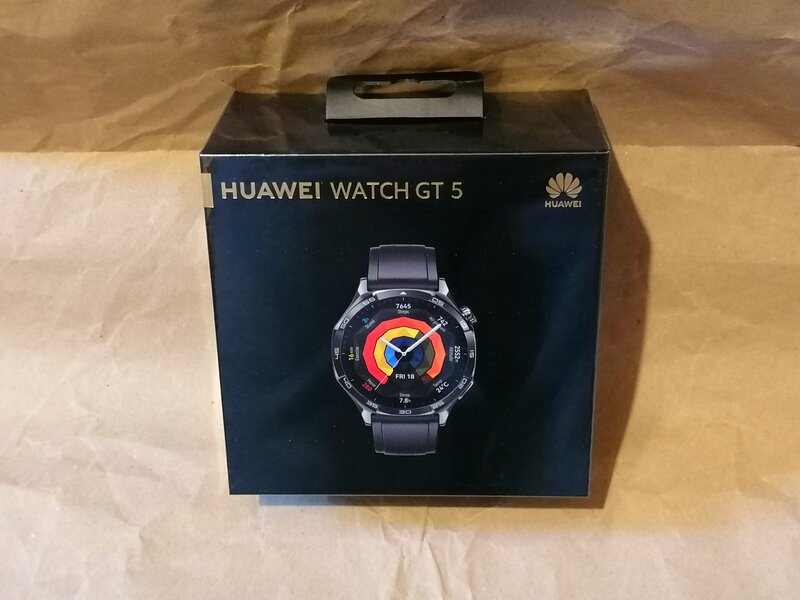 Smartwatch Huawei Watch GT 5,46 mm,black strap,nou,sigilat,garantie!